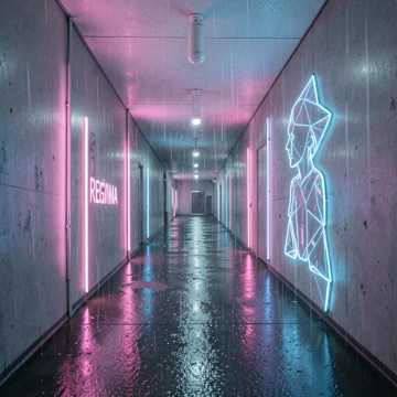 Regina im Regen