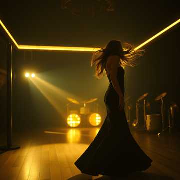 ليل الأسود المشرق