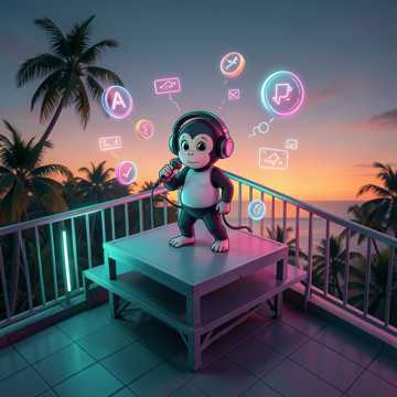 MONKEY STOPPED WAITING FOR A MIRACLE ππ°