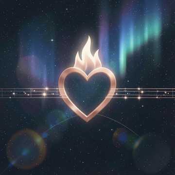 Guitarras y Corazones en Llamas