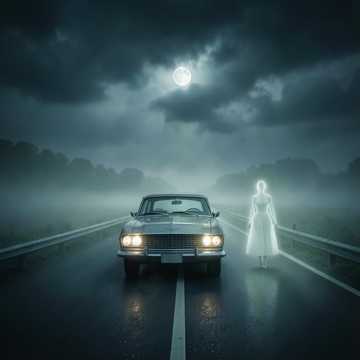 at the wheel