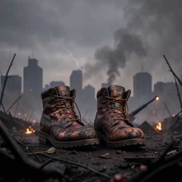 War Paint on My Work Boots