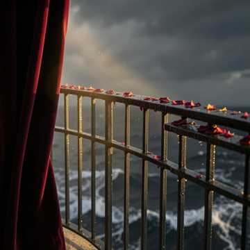 Crimson Balcony