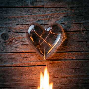 Glass Heart Map