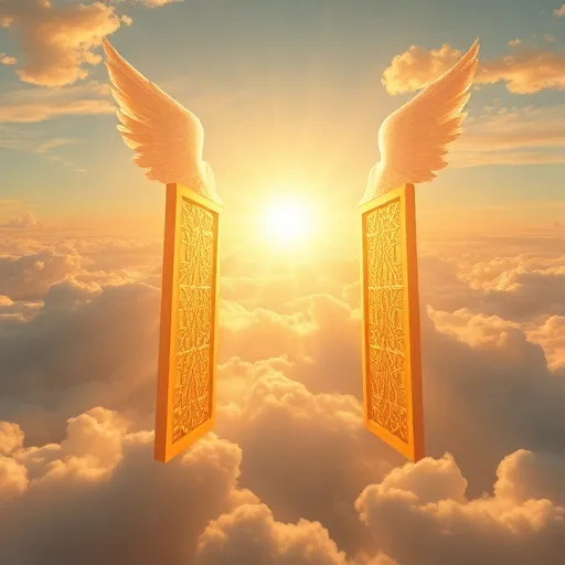 Puertas de Oro Celestiales