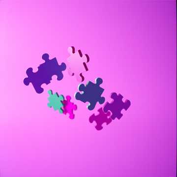 Purple puzzle rap