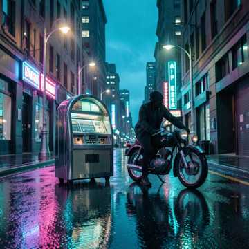 Neon Backbeat
