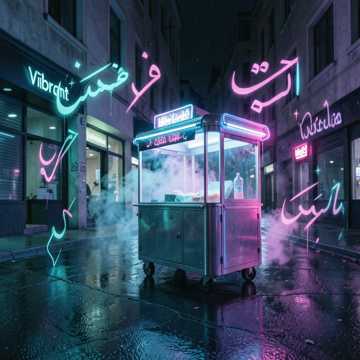 محل ايسكريمي