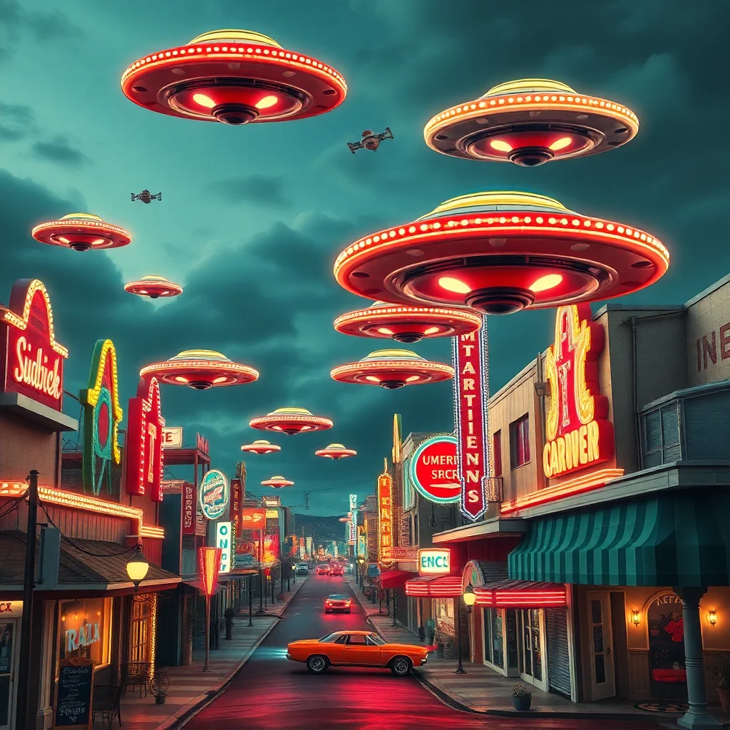 Flying Saucers Everywhere