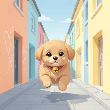 گول مٹول کتا