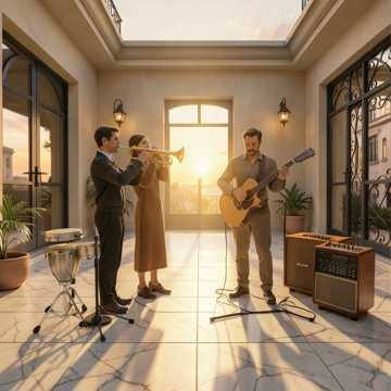 SPANISH COURTYARD voices 001