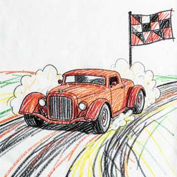 Ruby’s Red Coupe