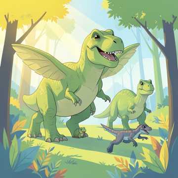 Dino Dansı Rüzgarla