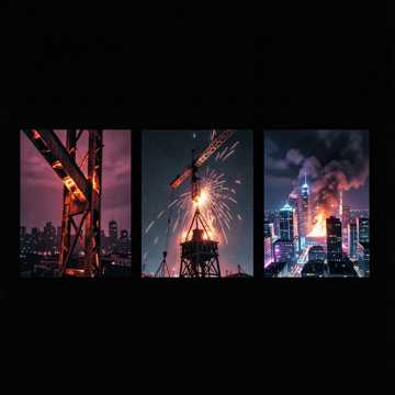Berlin Feuer Nacht