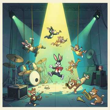 Cartoon Swing Frenzy