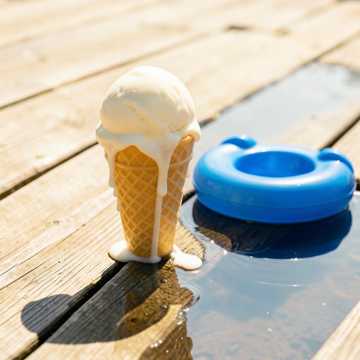 Eis und Pooltag