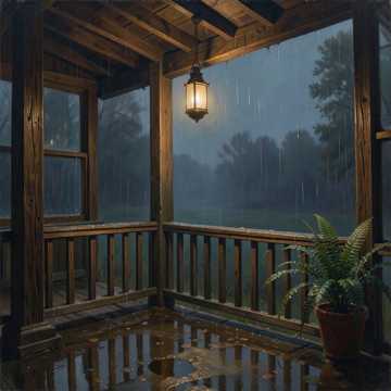 Back Porch Rain