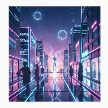 Neon Pulse Dreamscape