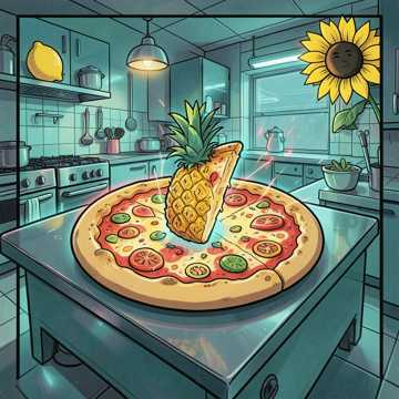 Pizza Ananas