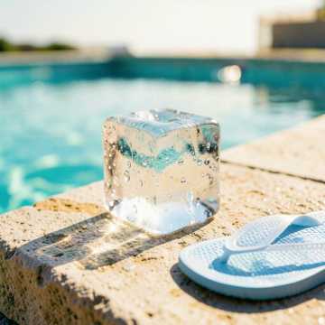 Eis und Poolzeit