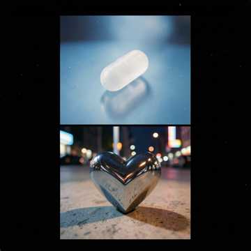 Heart Made of Chrome