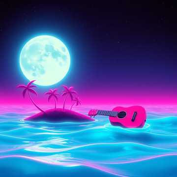 Pixel Waves & Island Strings Pixel Waves & Island Strings
