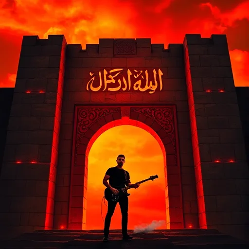 على باب النار