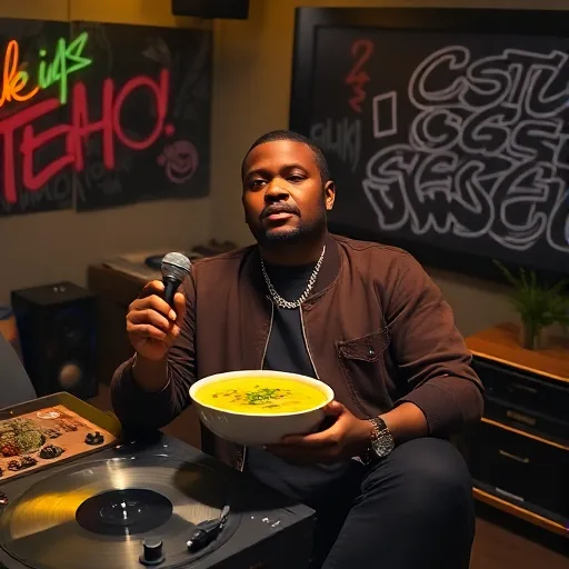 Gewürzte Zucchinisuppe – der Chill‑Kopf‑Rapper