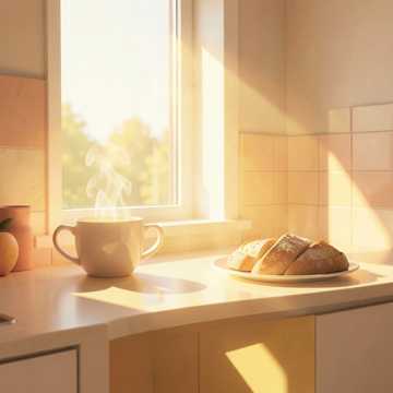 شمس على المطبخ