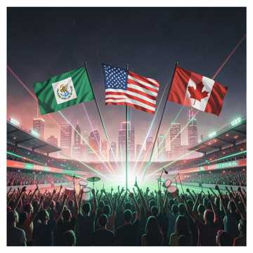 Three Flags One Heart