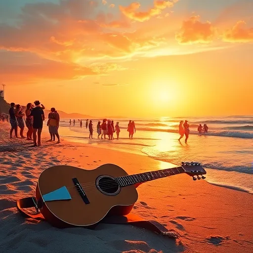 Mandolina Rock na Plaži