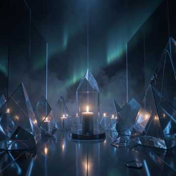 Candle crystal 