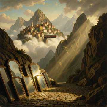 نور فوق السحاب