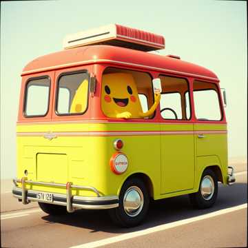 Jestem serem wożę się autobusem