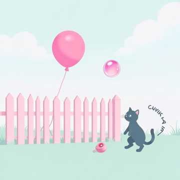 Fence and Bubblegum