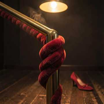 Velvet On The Banister Velvet On The Banister