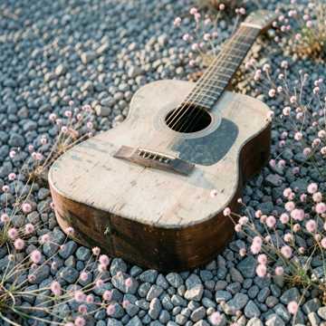 Gravel Echoes in Pink