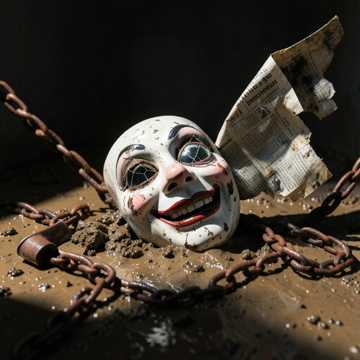 Kettenklatsche: Drei Clowns im Chaos