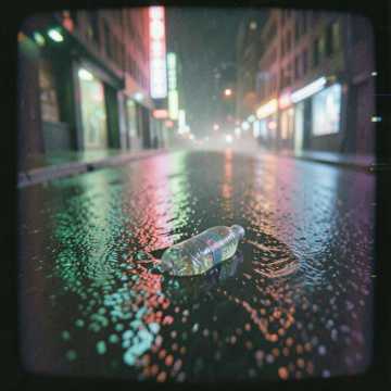 Midnight Mirage of Solitude