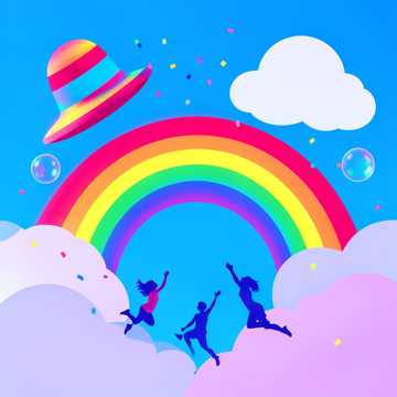 Regenbogen Hatschi