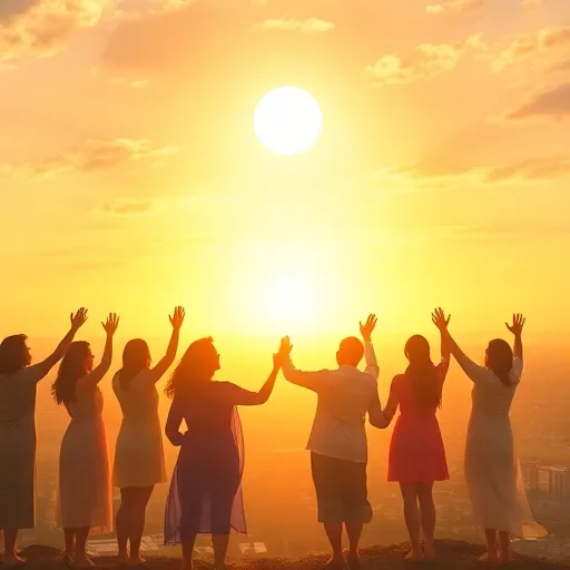 La liberté par l'amour et pour le bonheur du monde entier