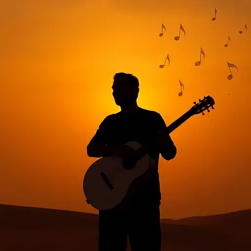   "Turkish-Egyptian fusion, soft darbuka, emotional bouzouki, oriental strings, light percussion, melancholic atmosphere."