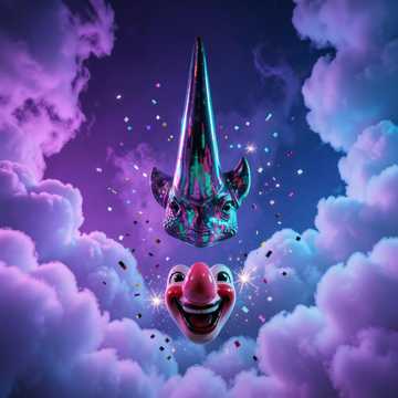 Rhino in the Sky