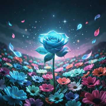 Blue Roses 