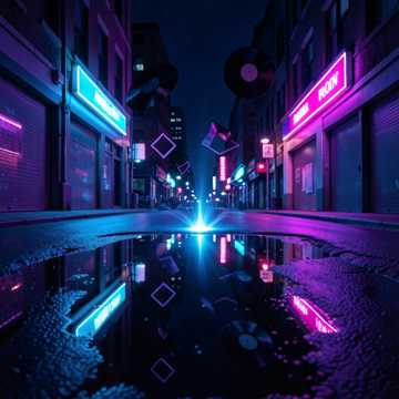 Midnight Pulse Mirage
