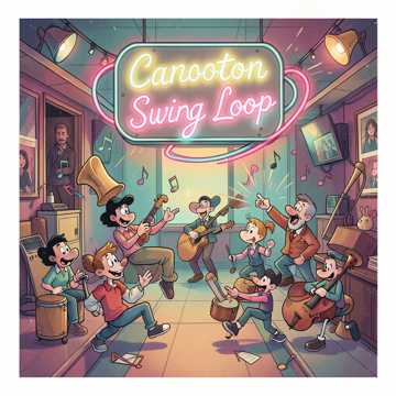 Cartoon Swing in Loop