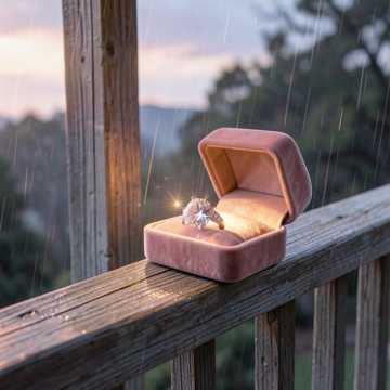 Pink Diamond Ring