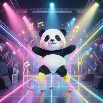 Panda On The Dancefloor