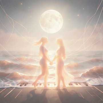 Moonlit Whispers of Us Moonlit Whispers of Us