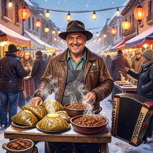 La reyna del tamal en diciembre 